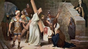 Veronica tørrer Jesu ansigt